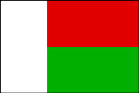 マダガスカル　国旗