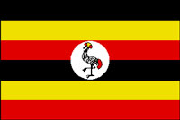 ウガンダ　国旗